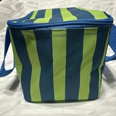 🔥 🔥 Trader Joe’s Mini Insulated Bag 1.5 Gallons Blue Striped Fast Ship 🔥 🔥