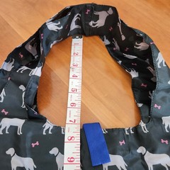 rockflowerpaper “Dogs Black” blu bag Reusable Tote – Foldable Eco-Friendly