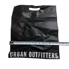 Urban Outfitters Black Reusable Shopping Tote Bag Carry Handle