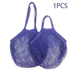 Cotton Mesh Shopping Bag Reusable Grocery Fruit Storage Tote