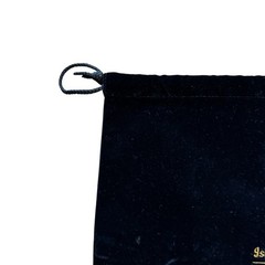 Island Shangri-La Shoe Shine Bag Velvet Drawstring Travel Storage Case Hong Kong