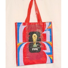 FIFA World Cup 2026 Official Licensed Reusable Tote Bag Red Multi Color New