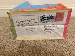 Trader Joe Mystery Bag Florida Reusable Grocery Shopping Bag New With Tag