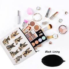 LEVLO German Shepherd Cosmetic Makeup Bag