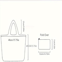 Reusable Foldable Shopping Bag Waterproof Eco Friendly Grocery Tote Machine Wash