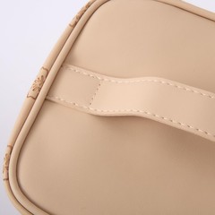 Cozomga Brown PU leather Stylish Retro Makeup Cosmetic Toiletry light brow