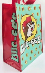 Brand New Limited Edition Buc-ees Bucees Reusable Shopping Tote Bag Beaver Logo