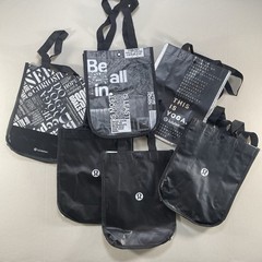 Lululemon Lot Of 30 Reusable Shopping Bags Various Colors & Size