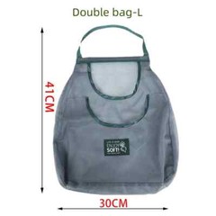 Reusable Mesh Grocery Bags for Food, Fruit, Vegetables, and Kitchen Storage