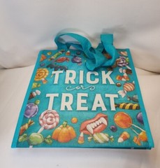 HALLOWEEN Reusable Tote Bag 10″ x 11″ x 6″ TRICK OR TREAT By Marshall’s