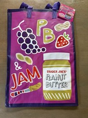 Trader Joe’s Bag Comfort Food PB & J & Mac & Cheese Reusable NEW Quick Ship