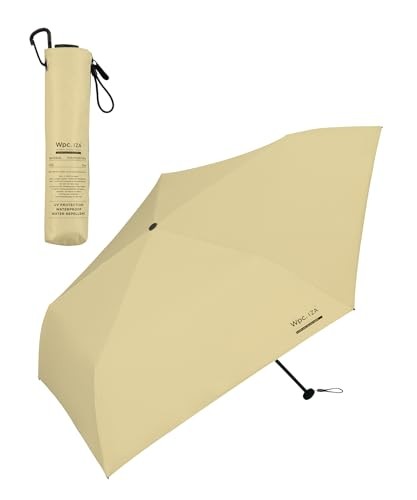 Wpc. IZA Men’s All-Weather Umbrella [Lightweight & Slim] LIGHT & SLIM Beige