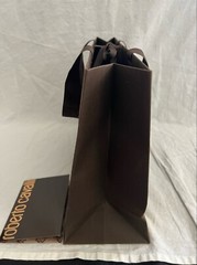 Roberto Cavalli Reusable Paper Shopping Bag Gift Rope Handle 9.5″ x 14″ x 4.5″