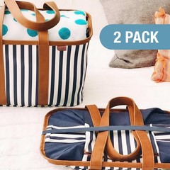 Ecobasket Reusable Grocery Tote Collapsible Storage Shopping Organizer Heavy Dut