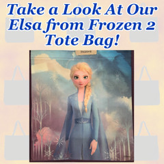 Frozen Tote Bag Olaf & Sven Disney Reusable Shopping Bag New w/Tag NWT ⛄