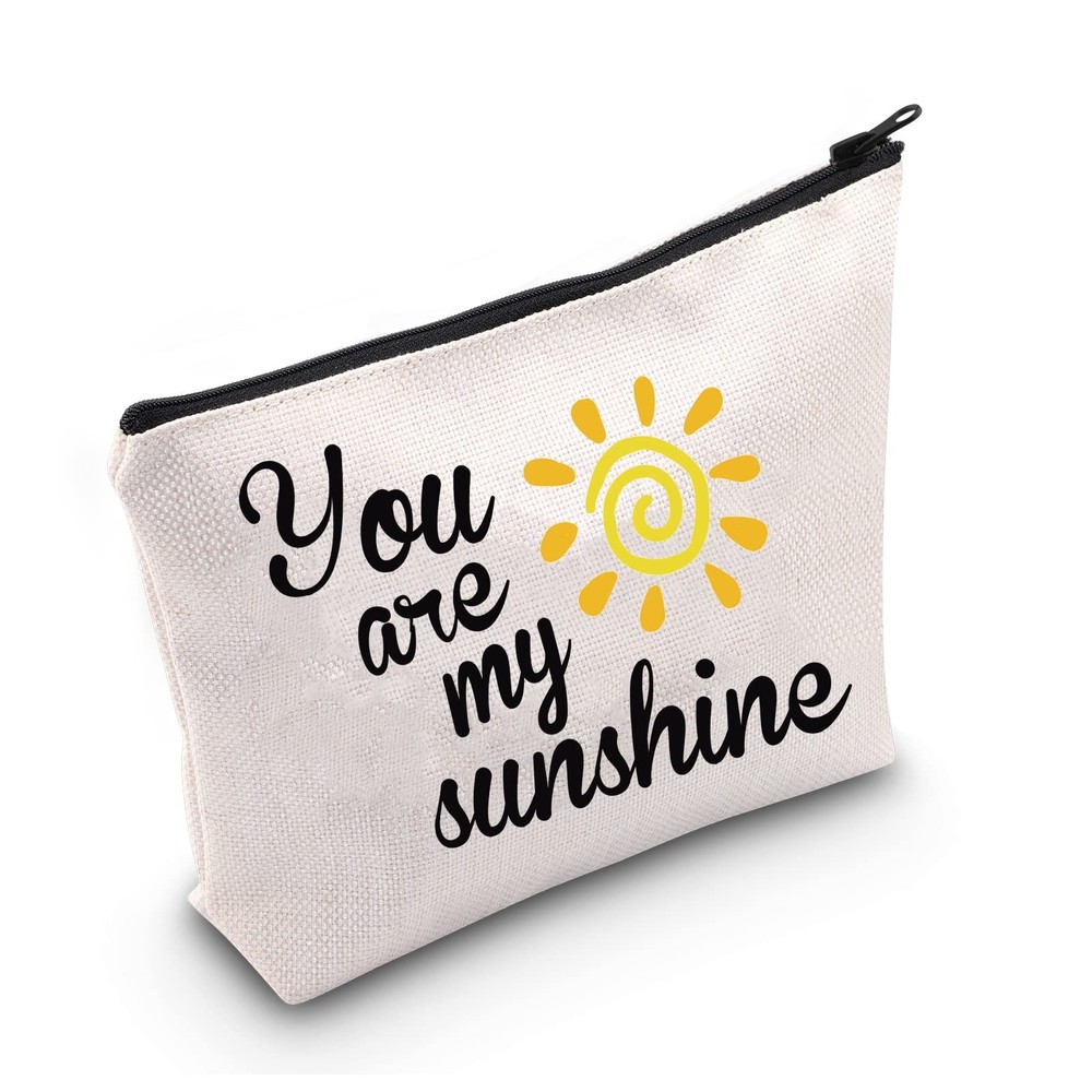 LEVLO Sunshine Makeup Bag You Are My are my sunshine