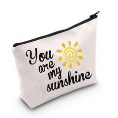LEVLO Sunshine Makeup Bag You Are My are my sunshine