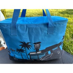 1stTrader Joes Insulated Grocery Bag Blue Pasadena 1967 Storefront Reusable Tote
