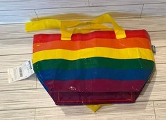 Ikea Storstomma Rainbow Pride Small Shopping Bag Tote