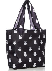 Siffler Foldable Eco Friendly Bag 20L Miffy Black