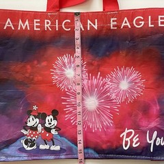 American Eagle Disney Be You Tote Mickey Starburst Reusable Shopping Bag