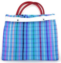 24 Pcs Small Mexican Tote Mercado Bags 7.5 inch by 7.5 inch, Assorted Colors …