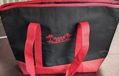 TRADER JOE INSULATED BAG EXTRA LARGE 7 GALLON CAPACITY TRENDY VIRAL SHOP REUSE