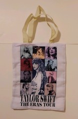 Taylor Swift Tote Shopping Bag Eras Tour Music Pop Rock Fun Gift