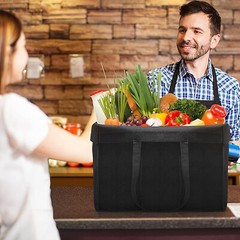 10Pcs Reusable Grocery Shopping Bags Large Foldable Tote Bag Camping Storage Bag