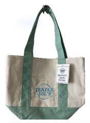 Trader Joe’s Pastel Mini Tote MINT GREEN NWT LIMITED EDITION