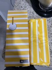 California Innovations Insulated Market Tote In Yellow White New Box