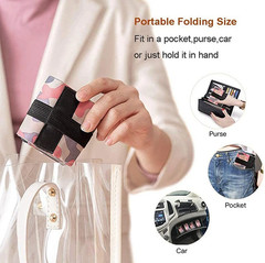 1pc Foldable Camouflage Shopping Bag Large Capacity Travel Tote – NEW