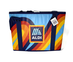 Aldi Collapsible Box Tote Bag 14x11x10 2025 Sturdy New
