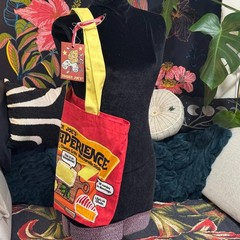 Trader Joe’s Reusable Cotton Shopper Tote Turophile Cheese Bag, Multi-Color