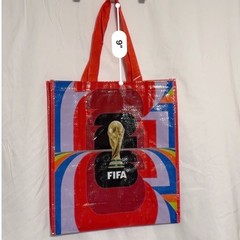 FIFA World Cup 2026 Official Licensed Reusable Tote Bag Red Multi Color New