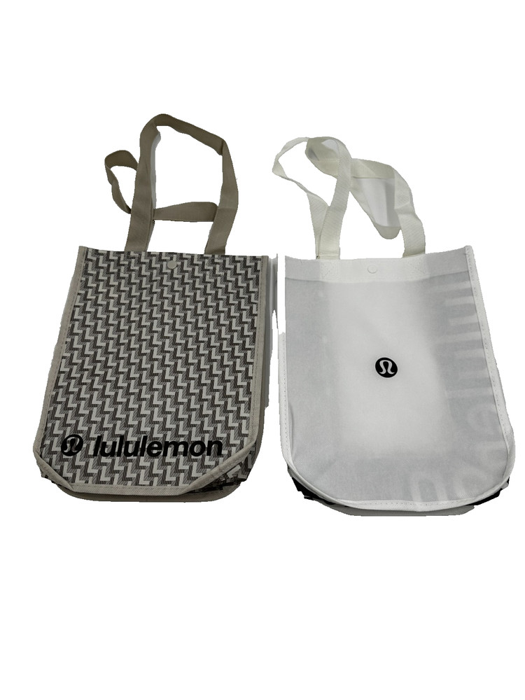 EUC Lululemon Reusable Small Shopping Bags