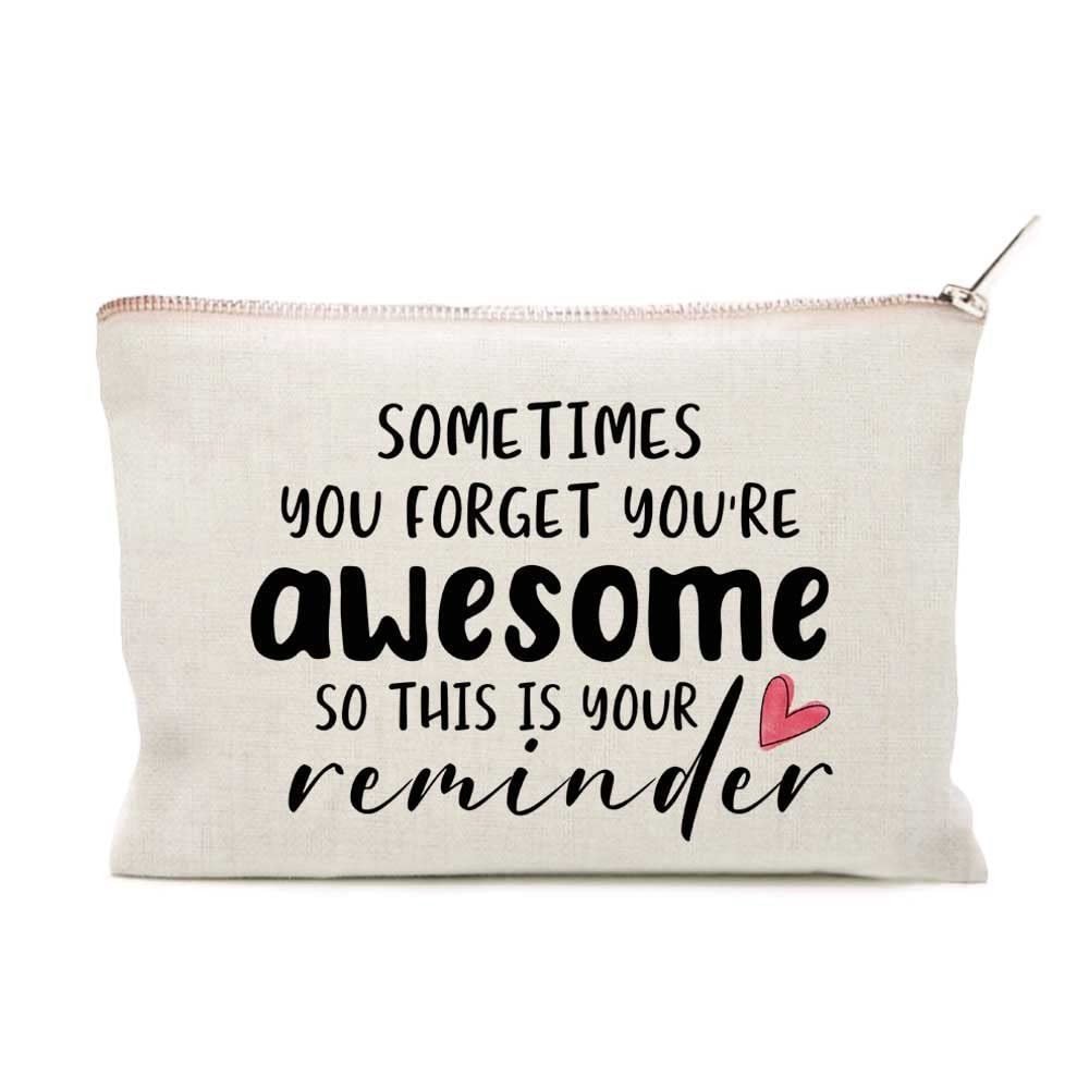 You’re Awesome, Leaving Work Gifts For Colleague, Mom One Size, Beige