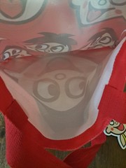 Want Want Snacks Hot Kid Logo Red Taiwanese Snack Brand Reusable Tote Bag
