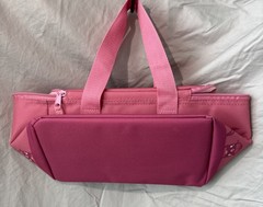 Pink Trader Joe’s Mini Insulated Cooler Bag 1.5 Gal Tote Pastel Spring Lunch