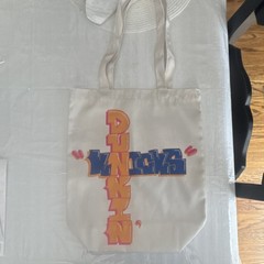 Dunkin’ Knicks Foldable Multicolor Canvas Tote Bag All-Over Pattern Contemporary