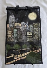 Trader Joe’s Rare & Discontinued Insulated Nocturne Night View Roller Tote Bag