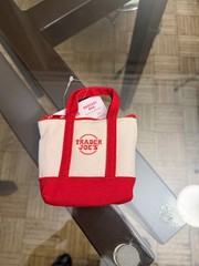 Trader Joe’s Canvas Micro Tote With Grocery Bag 2025 CHRISTMAS LIMITED SET