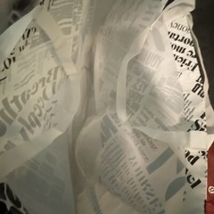 EXTRA LARGE Lululemon Reusable Shopping Bag – Manifesto White Silver & Large Bag