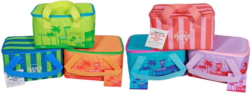 Collection (pack of 6) Trader Joe’s 2026 Mini Insulated Tote Summer Fun