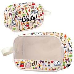 G2TUP Ecuador Clear Makeup Bag Ecuadorian Chuta Gifts Ecuatoriano clear