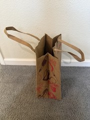 Trader Joe’s Eco Reusable Brown Shopping Bag “rare” with 3 extra bags