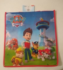 Nickelodeon Paw Patrol Rocky/Rubble Reusable Eco Red Gift/Shopping Bag 🆕🆓ship!