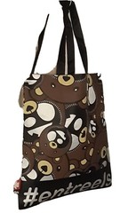 Lot of 10 NEW 14″X 14.5″ Quality VINYL Reusable Shopping Totes 10 bags#entreels