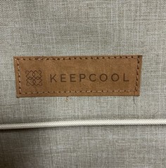 Keepcool Extra Large Insulated Shopping Cooler Bag 20″ x 16”x 6.5” Beige NWT
