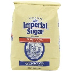 Imperial Extra Fine Sugar/10 lbs, Granulated, 160 oz